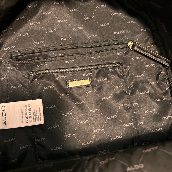 Aldo full size knapsack, black. - Picture 8 of 11